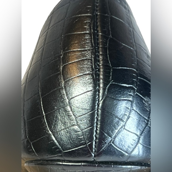 Shoe Dazzle Women's Pump Size 8 Black Heels - Picture 7 of 9